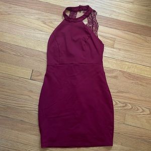 SOLD Lulus Endlessly Alluring Red Bodycon Dress